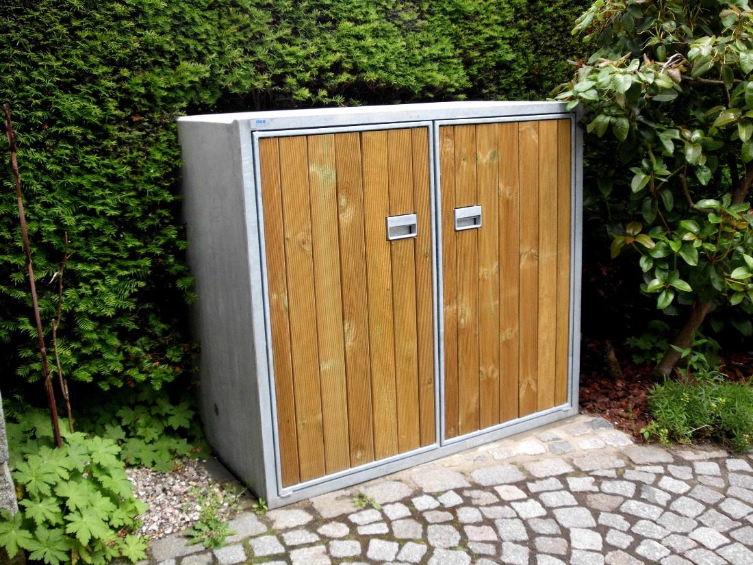 Mit Fahrradboxen vor Regen und Diebstahl schützen