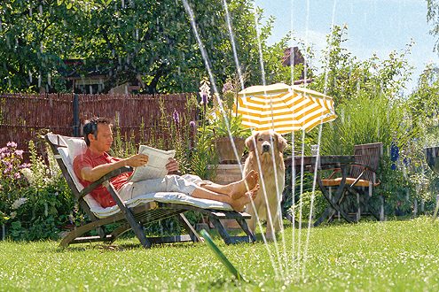 Mit einer automatischen Bewässerungsanlage Zeit sparen. › Reinhard